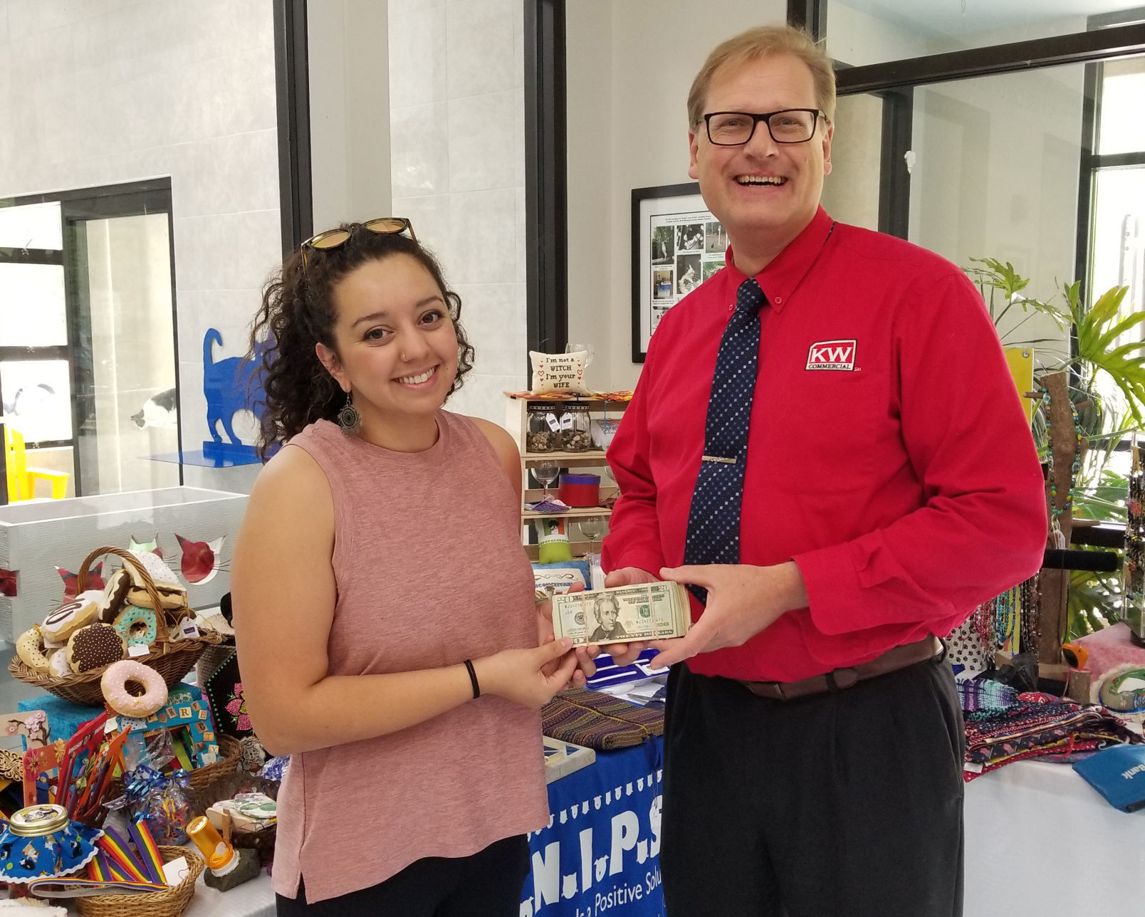 Raising funds for Watauga Humane Society, brick by brick